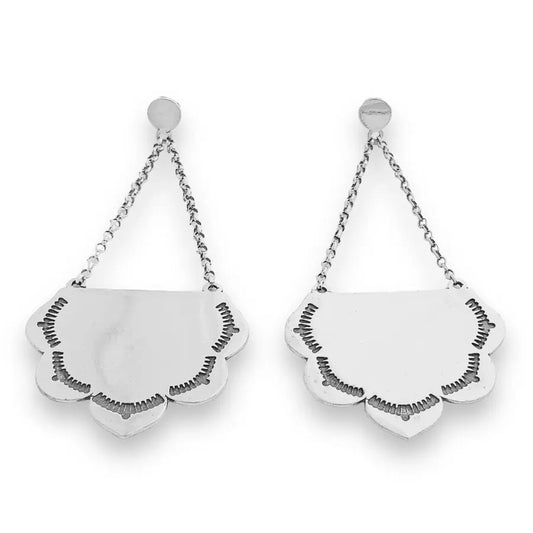 Moonpetal Drop Earrings