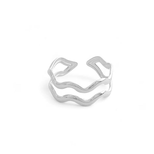 Wavy Flow Ring