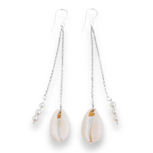 Cowrie Drift Earrings