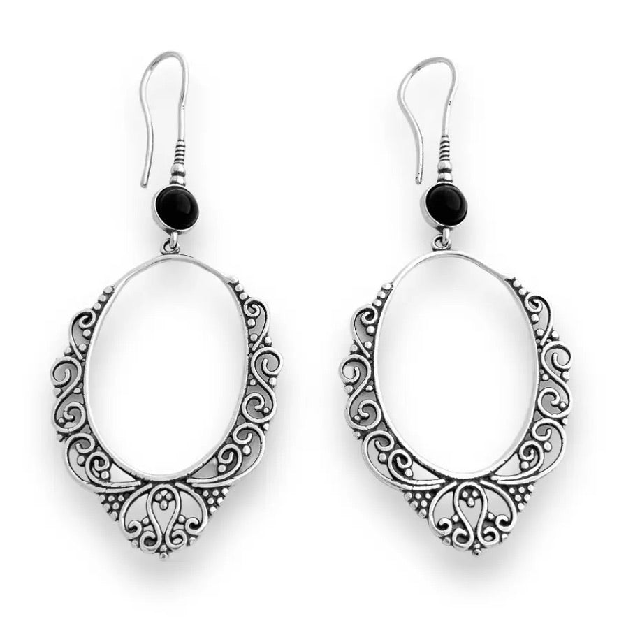 Lunar Swirl Earrings