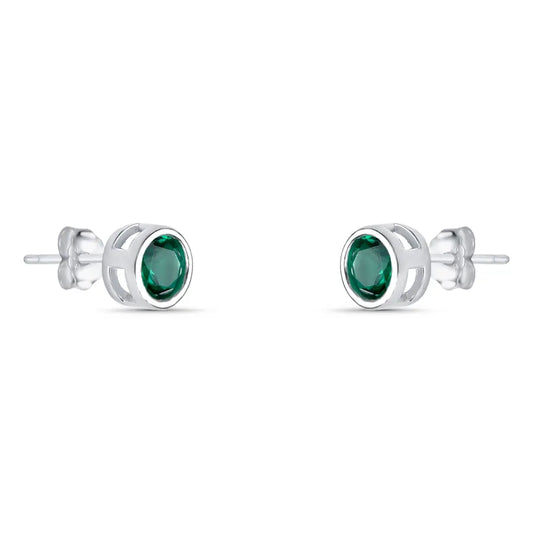 Emerald Studs Earrings