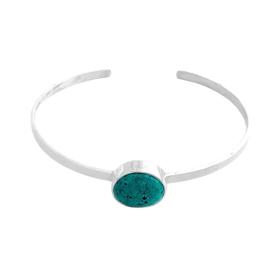 Turquoise Horizon Cuff Bracelet