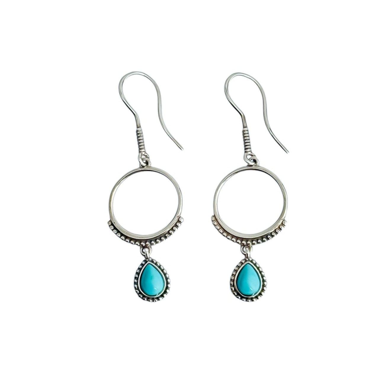 Azure Loop Earrings