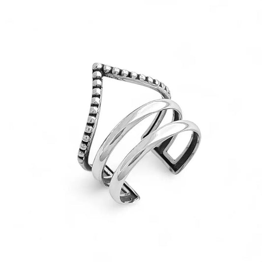 TideEdge Boho Ring