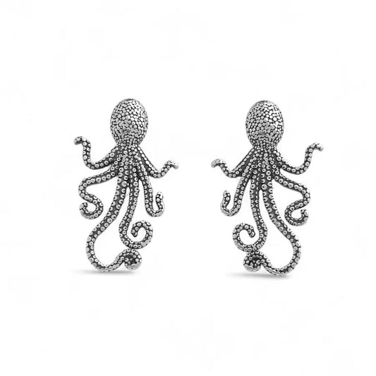 Mini Octopus Earrings