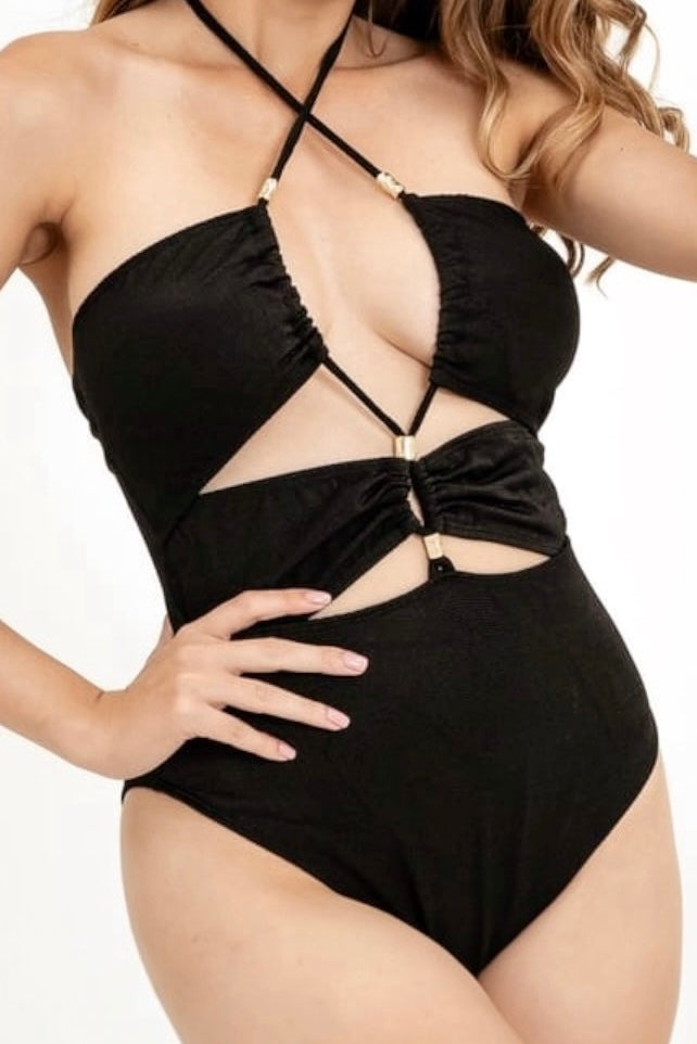 Noir Solace One-Piece