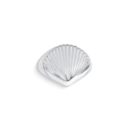 White Shell Adjustable  Ring