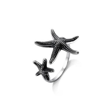 Starfish Adjustable Ring