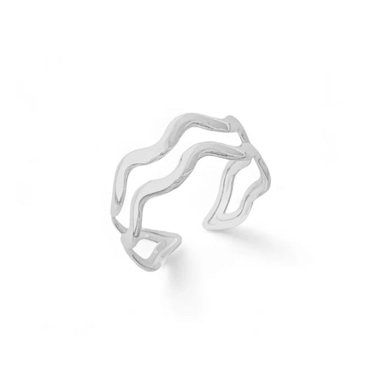 Wavy Flow Ring