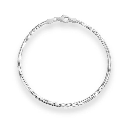 Silver Serpentine Bracelet