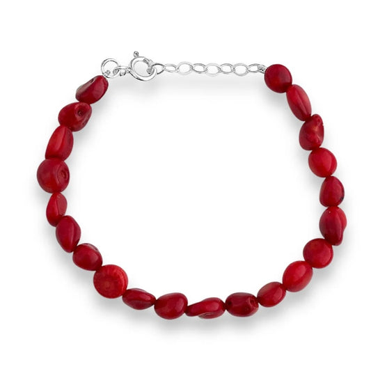Coral Jasper Bracelet
