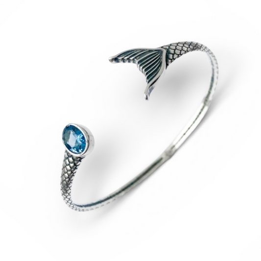 Blue Tail Cuff