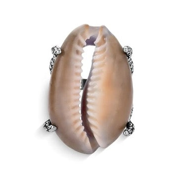 Sacred Cowrie Ring