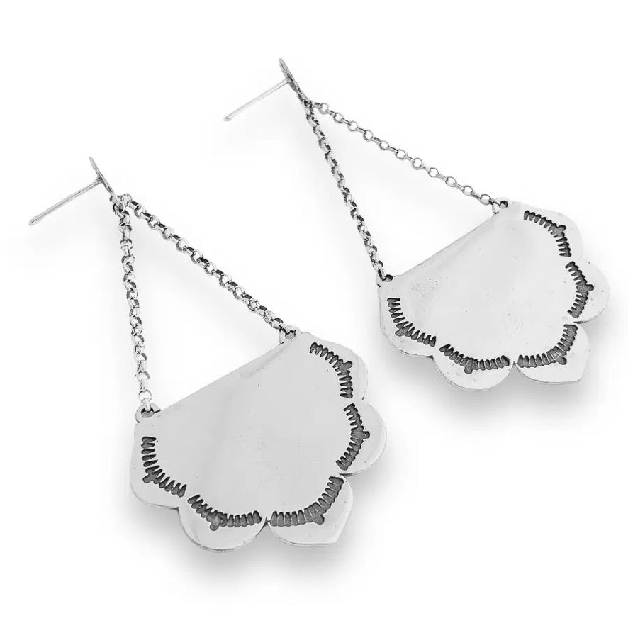 Moonpetal Drop Earrings