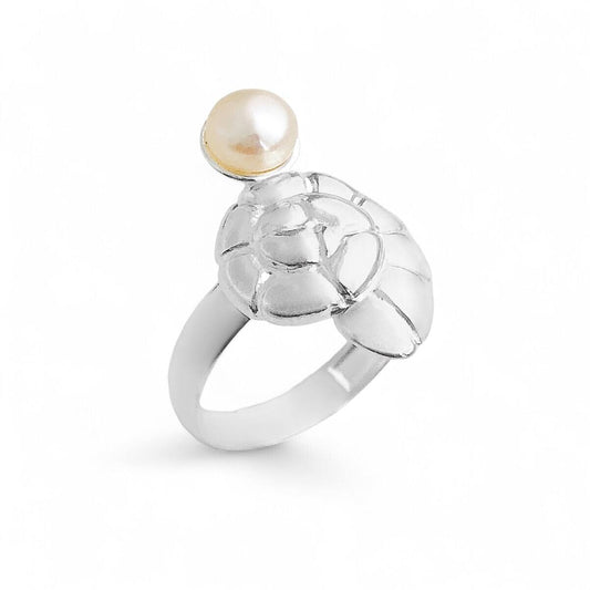 Nautilus Pearl Ring
