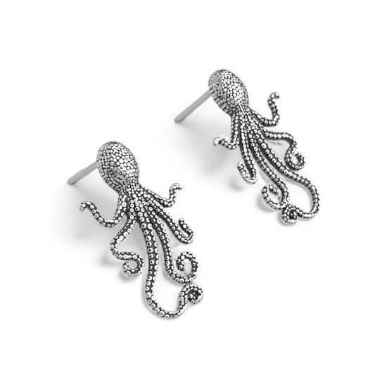 Mini Octopus Earrings
