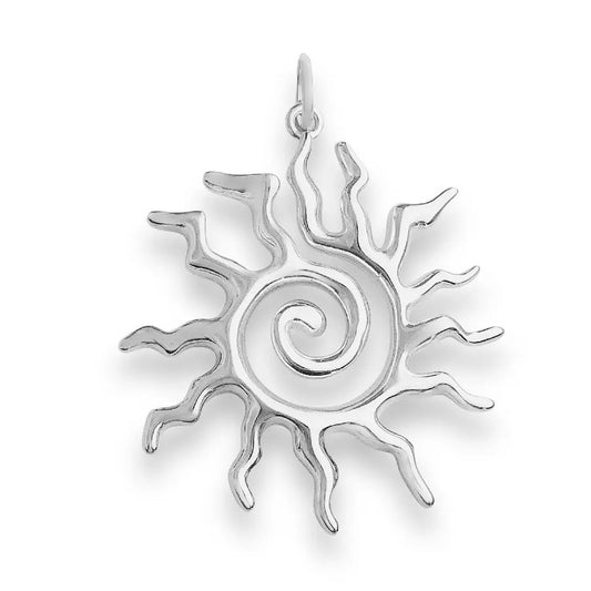 Solar Spiral Pendant