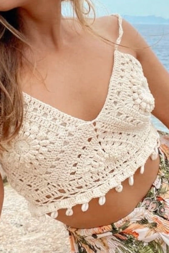 Cowrie Crochet top
