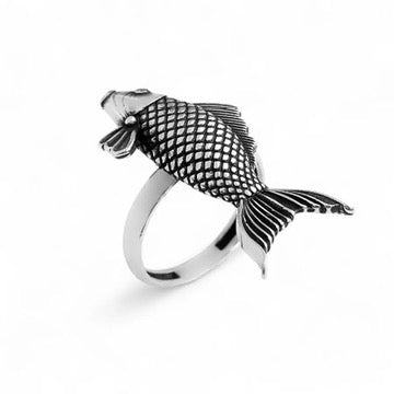 Carp of Fortune Statement  Ring