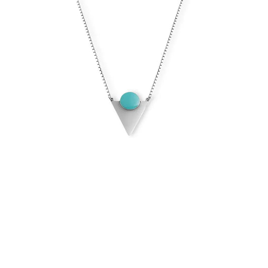 Turquoise Point Necklace