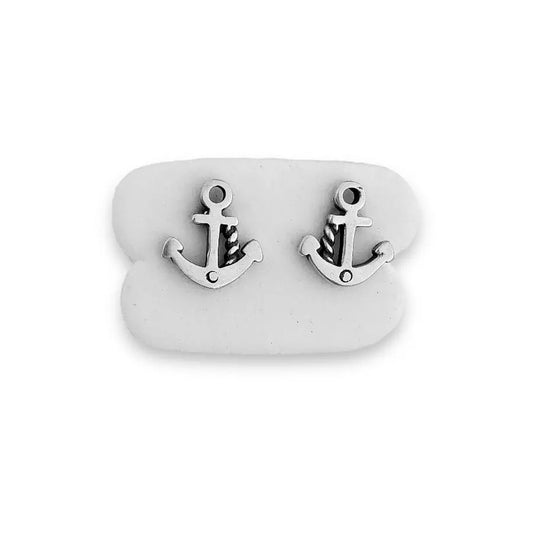 Mini Anchor Earrings