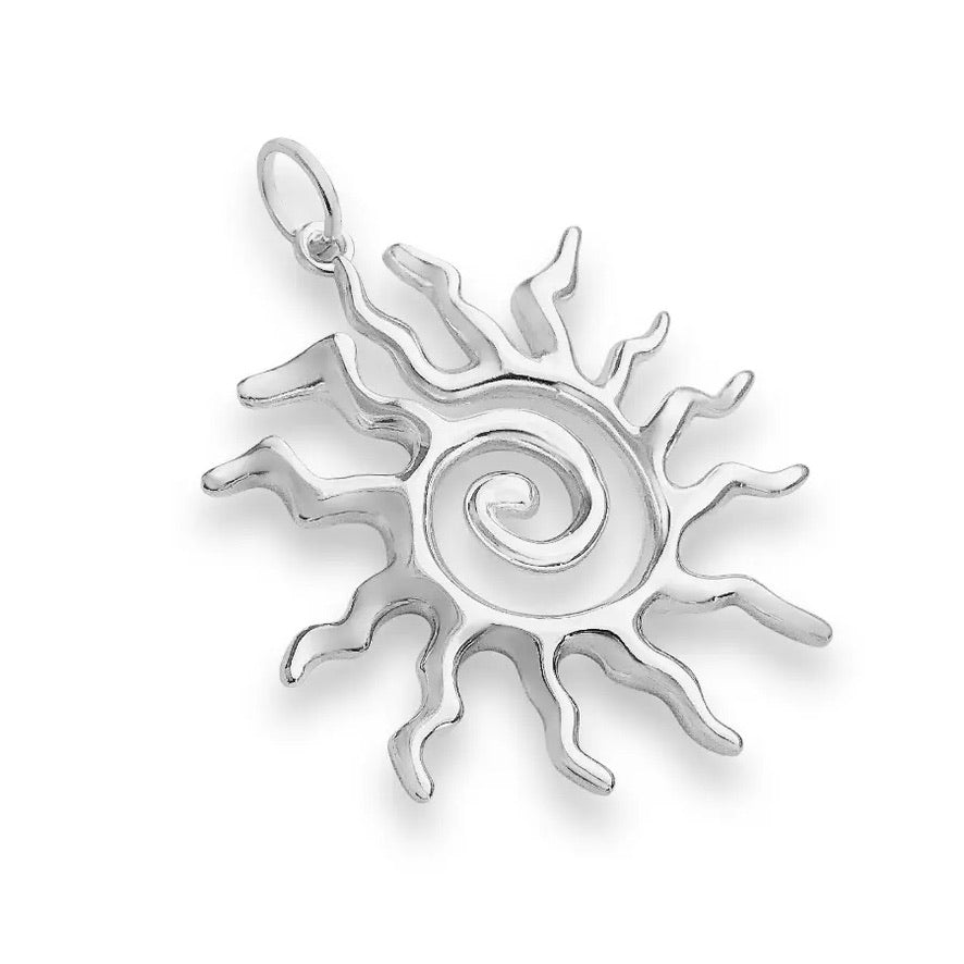 Solar Spiral Pendant