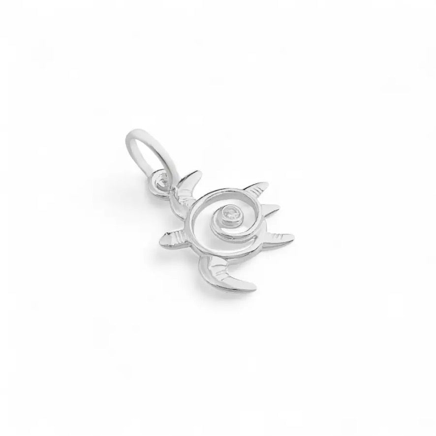 Spiral Turtle Pendant (Mini)