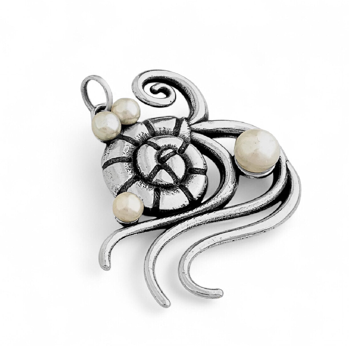Pearl Nautilus Pendant