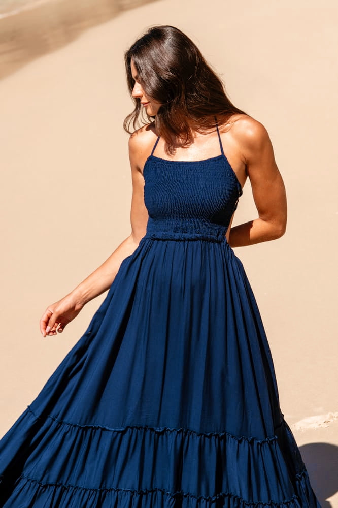 Navy Elysia Dress