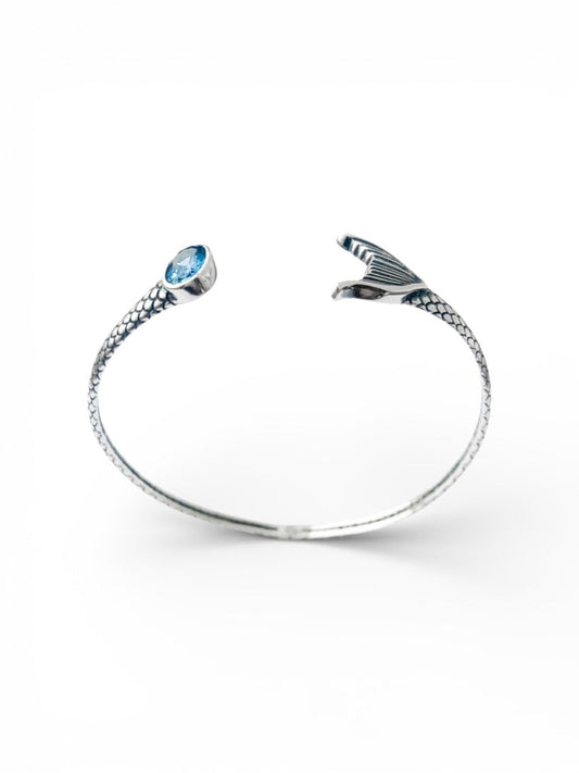 Blue Tail Cuff