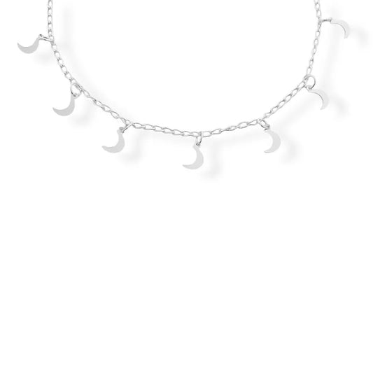 Crescent Moon Anklet
