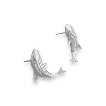 Shark of Light Mini Earrings