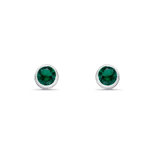 Emerald Studs Earrings